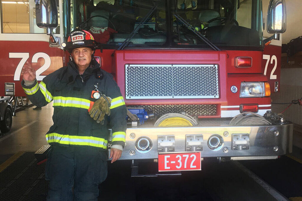 Puget Sound Rfa Fire Engine Longest-serving Puget Sound Regional Fire Authority fire fighter ...