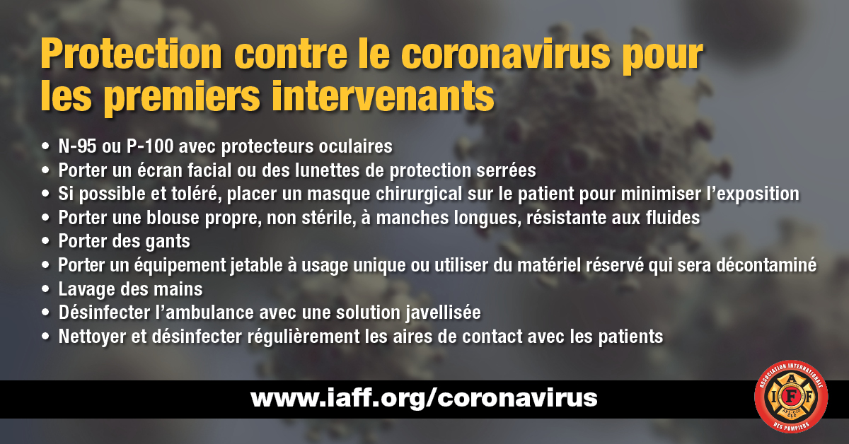 Coronavirus (COVID-19) : les masques et …