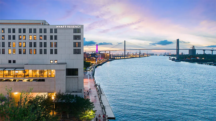 Hyatt Regency Savannah Hotel for 2023 12th District Conference
