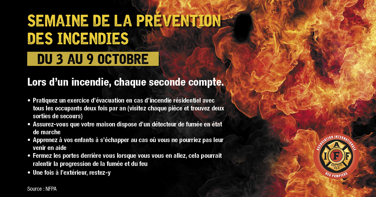 Ressources sur la prévention des incendies - IAFF