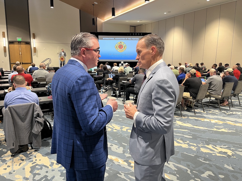 New district events brings IAFF HQ to members IAFF