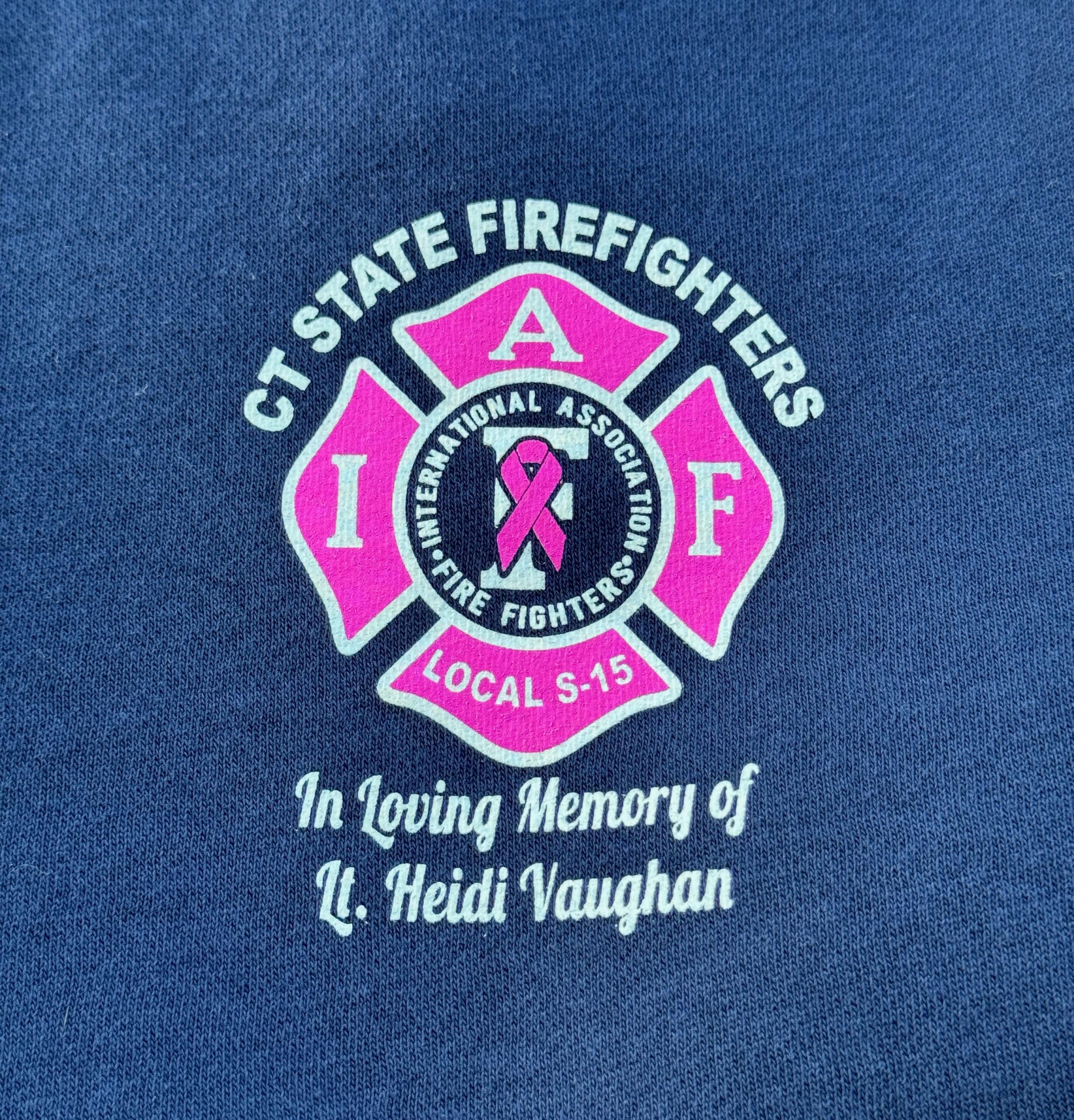 Connecticut State Firefighters wins IAFF Best Pink TShirt Contest IAFF