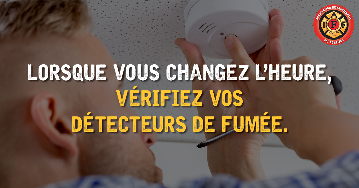 Changement de piles dans les détecteurs de fumée