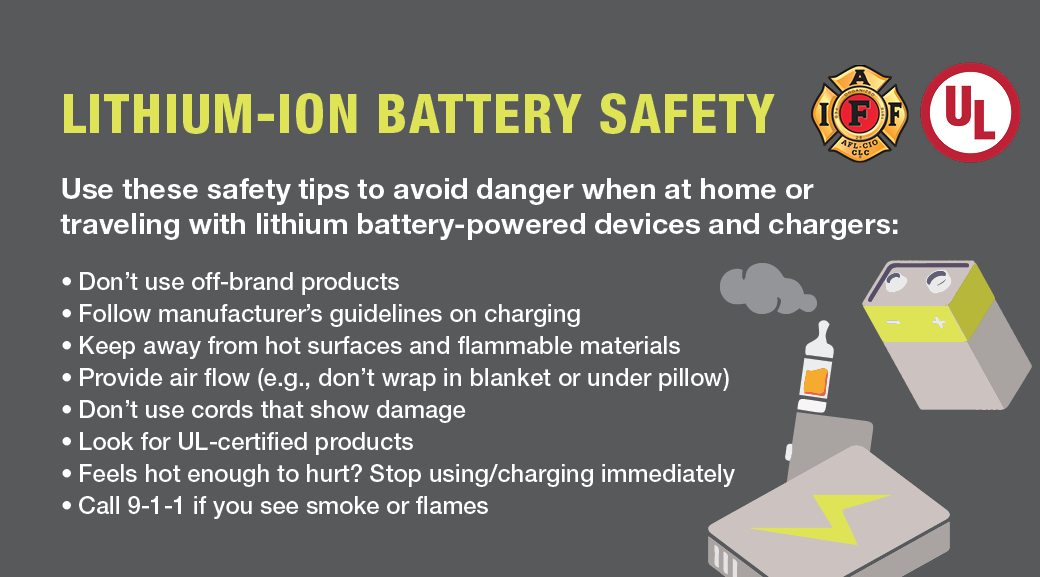 Hochul launches 'Buy Safe, Charge Safe' campaign for lithiumion